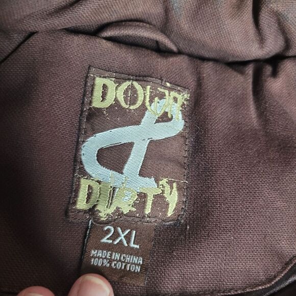 Vintage Down & Dirty DETROIT varsity Jacket Size 2XL - Picture 4 of 7